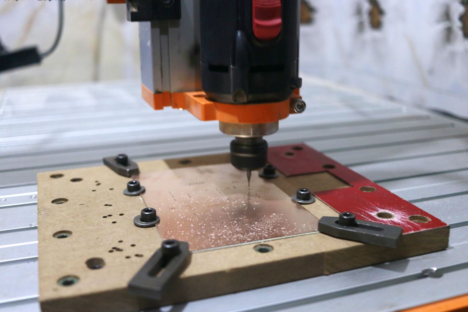 pcb board work on progress