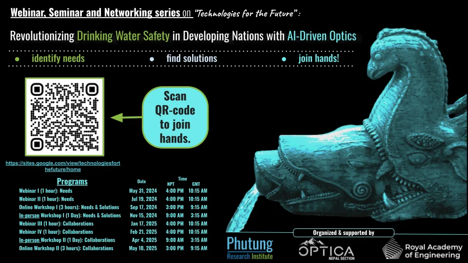 "Revolutionizing Drinking Water Safety in Developing Nations with AI-Driven Optics"