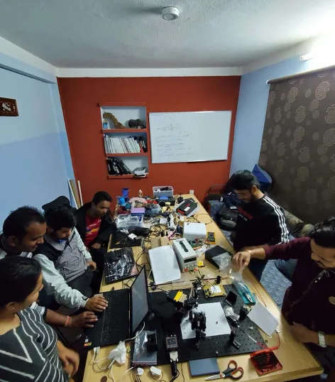 PRI collaborators at work